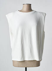 T-shirt blanc DEUX. BY ELINE DE MUNCK pour femme seconde vue