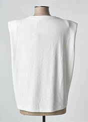 T-shirt blanc DEUX. BY ELINE DE MUNCK pour femme seconde vue
