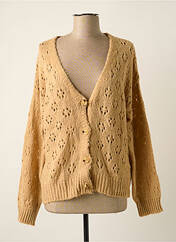 Gilet manches longues beige HAILYS pour femme seconde vue