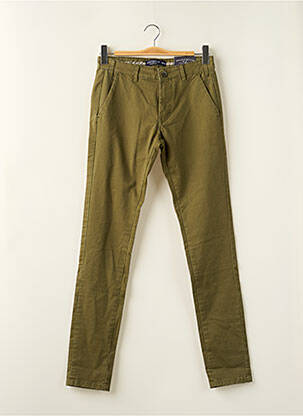Pantalon chino vert BRUCE & BUTLER  homme