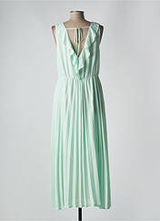 Robe longue vert ONLY pour femme seconde vue