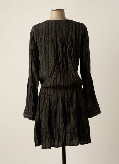 Robe mi-longue vert ASTRID BLACK LABEL pour femme