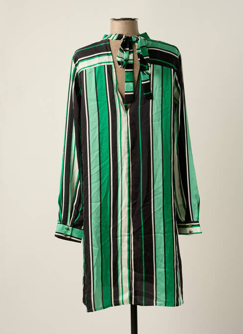 Robe mi-longue vert CLOUDS OF FASHION pour femme