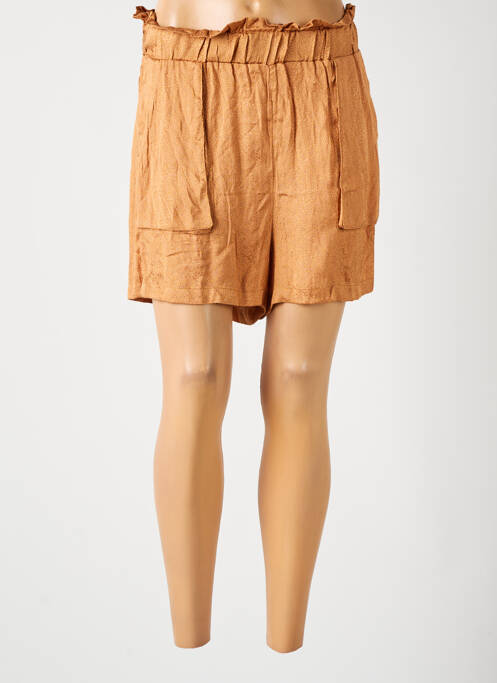 Short marron ONLY pour femme