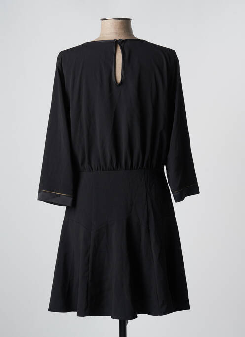 Robe mi-longue noir ASTRID BLACK LABEL pour femme