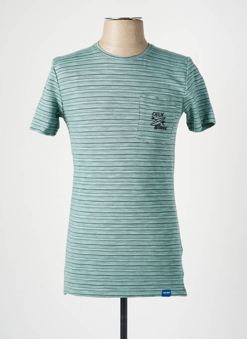 T-shirt bleu ONLY&SONS pour homme