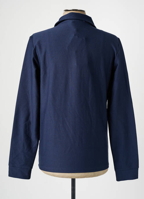 Chemise manches longues bleu JACK & JONES pour homme