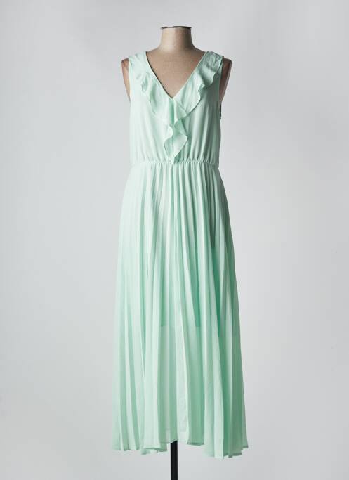 Robe longue vert ONLY pour femme