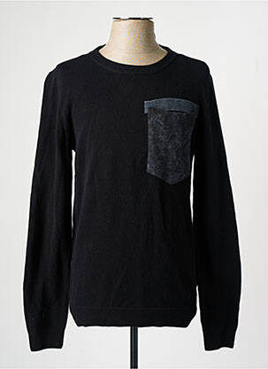 Pull noir JACK & JONES homme