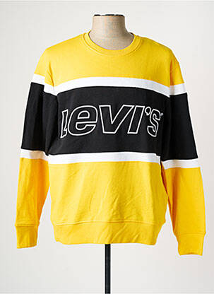 Sweat-shirt jaune LEVIS pour homme