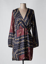 Robe mi-longue noir CLOUDS OF FASHION femme