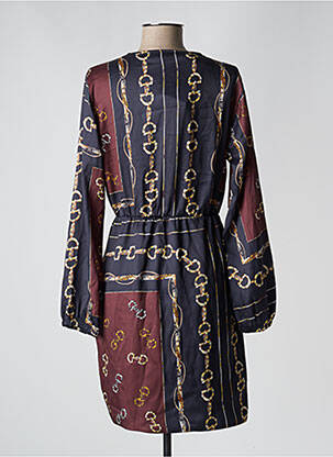 Robe mi-longue noir CLOUDS OF FASHION femme