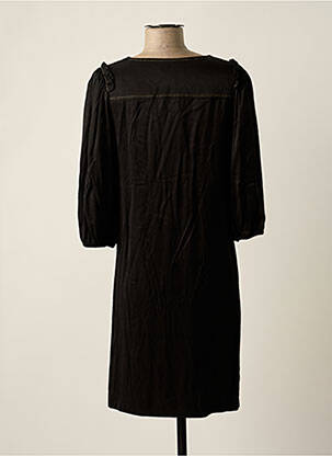 Robe mi-longue noir ASTRID BLACK LABEL femme