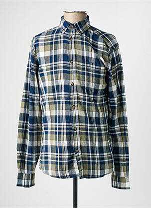 Chemise manches longues bleu ONLY&SONS homme