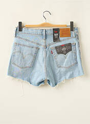 Short bleu LEVIS pour femme seconde vue