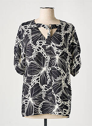 Blouse noir ASTRID BLACK LABEL femme