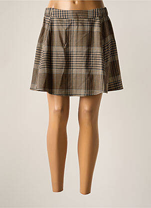 Jupe courte beige ONLY femme