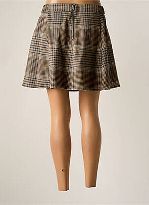 Jupe courte beige ONLY femme