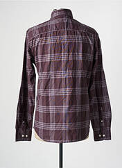 Chemise manches longues violet JACK & JONES pour homme seconde vue