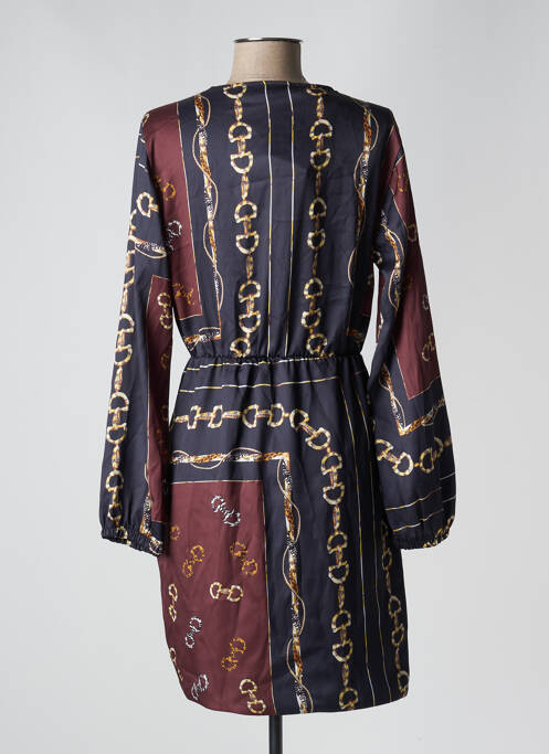 Robe mi-longue noir CLOUDS OF FASHION pour femme