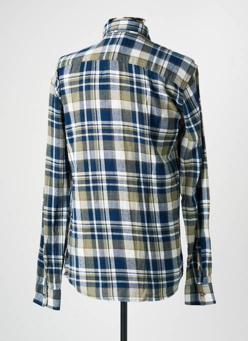 Chemise manches longues bleu ONLY&SONS pour homme