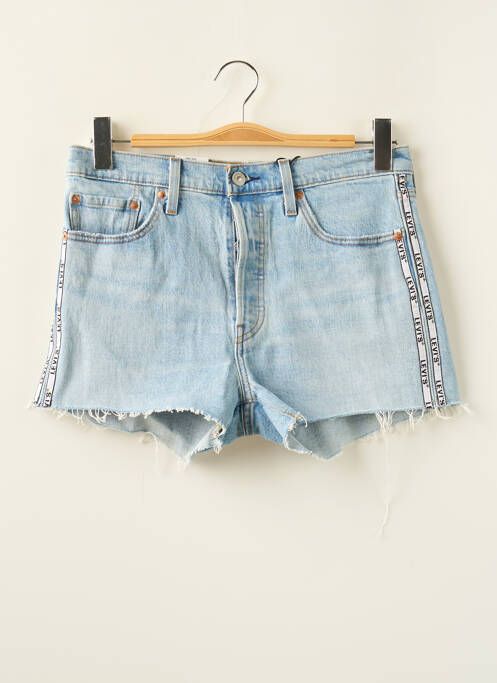 Short bleu LEVIS pour femme