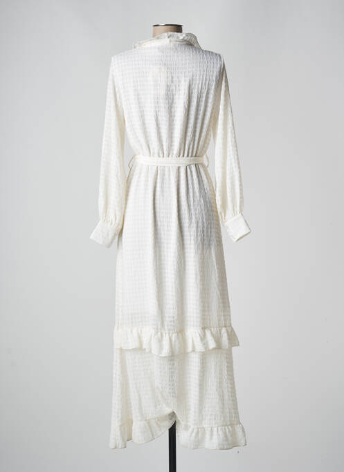 Robe mi-longue beige FOUDRE BY AURELIE VAN DAELEN pour femme