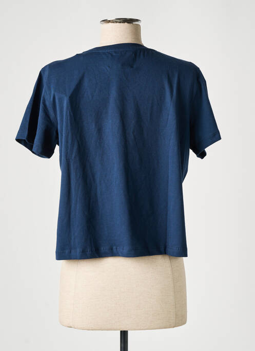 T-shirt bleu CEMI pour femme