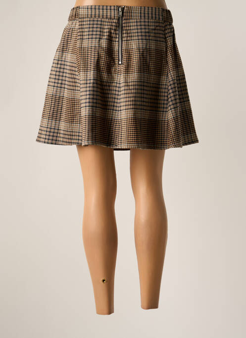 Jupe courte beige ONLY pour femme