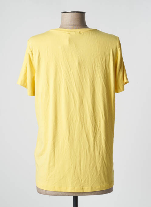 T-shirt jaune FRANSA pour femme