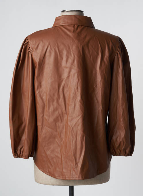 Blouse marron HAILYS pour femme