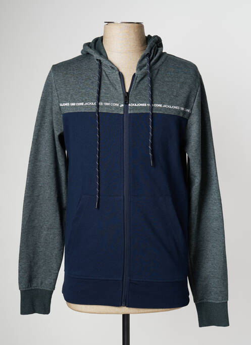 Veste casual bleu JACK & JONES pour homme