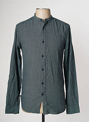 Chemise manches longues vert ONLY&SONS pour homme