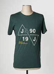 T-shirt vert JACK & JONES pour homme seconde vue