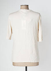 T-shirt beige VERO MODA pour femme seconde vue