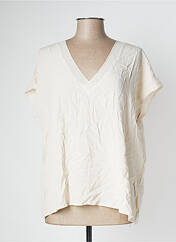 Blouse beige VERO MODA pour femme seconde vue