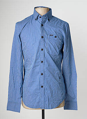 Chemise manches longues bleu G STAR homme