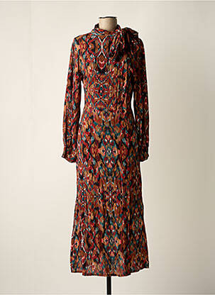 Robe longue marron DEUX. BY ELINE DE MUNCK femme