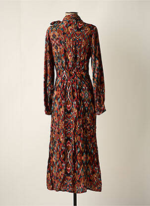 Robe longue marron DEUX. BY ELINE DE MUNCK femme