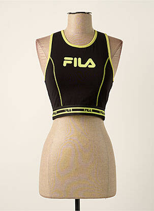 Débardeur noir FILA femme