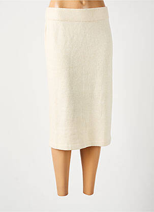 Mini-jupe beige VERO MODA pour femme