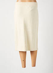 Mini-jupe beige VERO MODA pour femme seconde vue