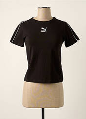 T-shirt noir PUMA pour femme seconde vue