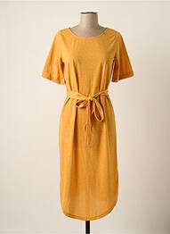 Robe mi-longue jaune LE FABULEUX MARCEL DE BRUXELLES femme