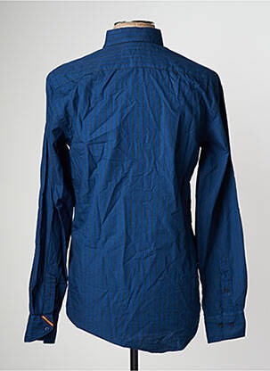 Chemise manches longues bleu LE FABULEUX MARCEL DE BRUXELLES homme
