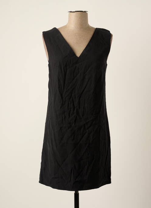 Robe courte noir MANGO pour femme