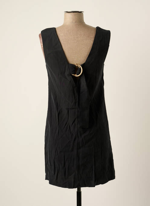 Robe courte noir MANGO pour femme