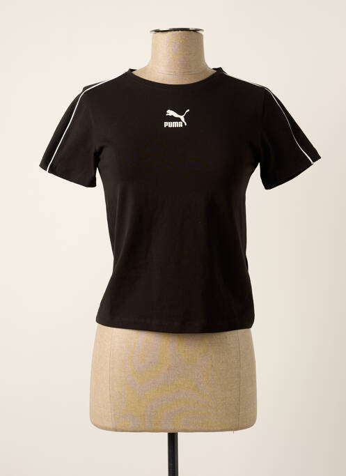 T-shirt noir PUMA pour femme