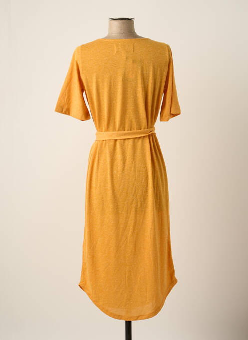 Robe mi-longue jaune LE FABULEUX MARCEL DE BRUXELLES pour femme