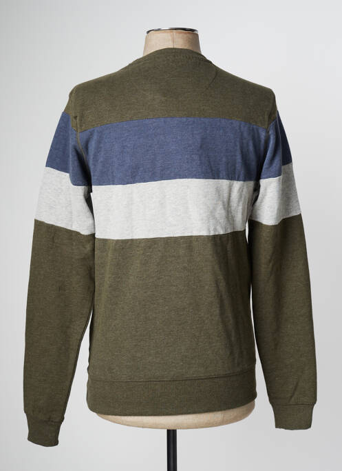 Sweat-shirt vert PETROL INDUSTRIES pour homme